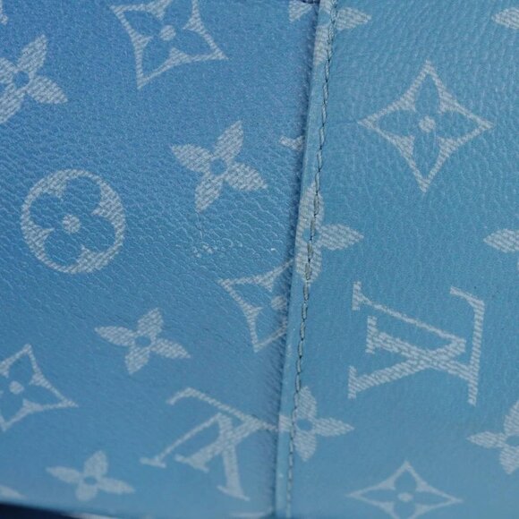 LOUIS VUITTON Monogram Clouds Multi Pocket Backpack Blue M45441 Auth 145712SAM main image 15
